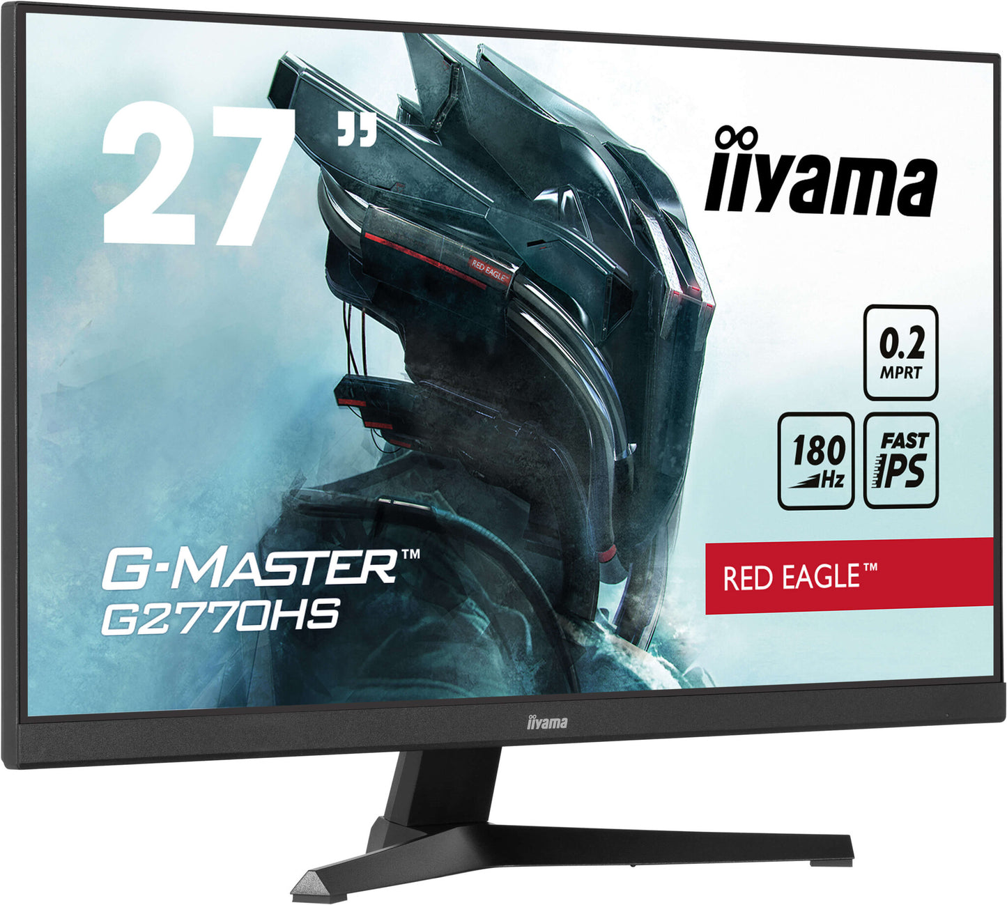 iiyama G-MASTER G2770HS-B1 computer monitor 68.6 cm (27") 1920 x 1080 pixels Full HD LCD Black