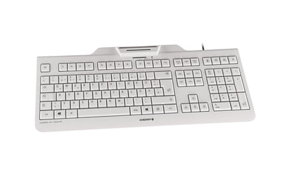 CHERRY KC 1000 SC keyboard Office USB QWERTZ German Grey