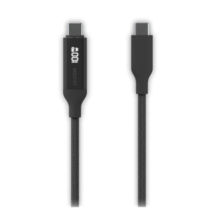Ubiquiti UACC-Cable-USB-100W-1M-BK USB cable USB C Black, Grey