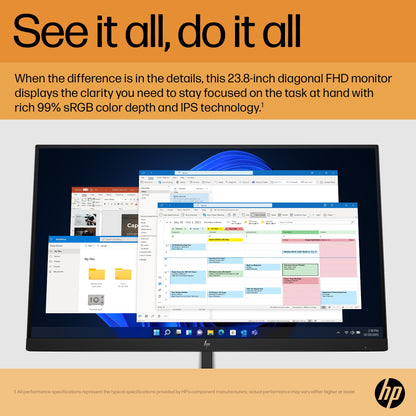 HP E24 G5 FHD PVC Free Monitor