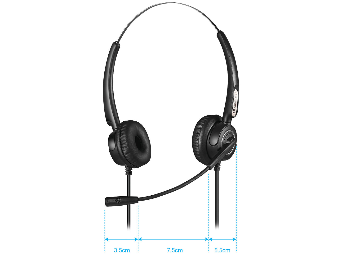 Sandberg USB+RJ9/11 Headset Pro Stereo