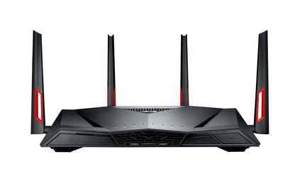 ASUS DSL-AC88U wireless router Gigabit Ethernet Dual-band (2.4 GHz / 5 GHz) Black