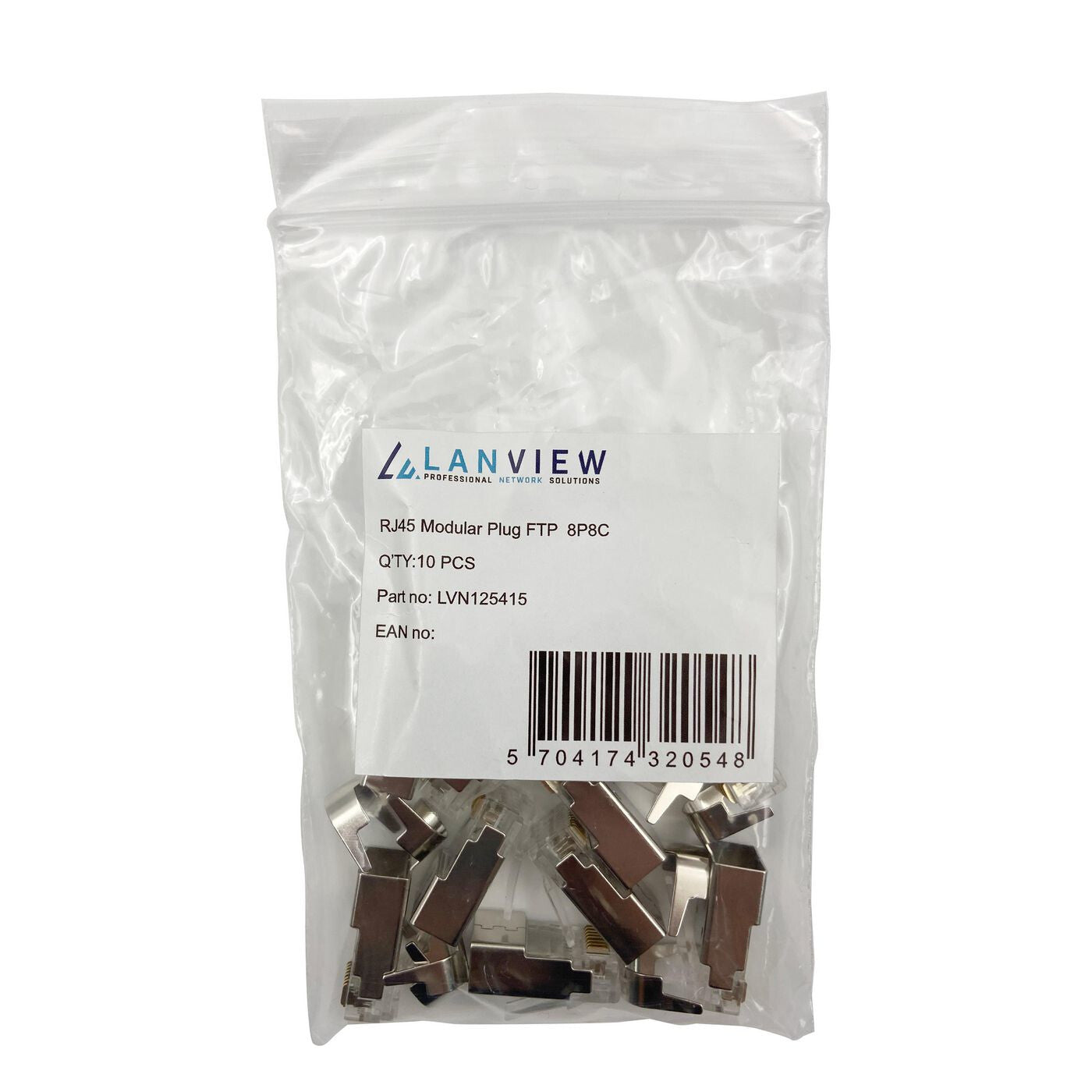 Lanview LVN125415 wire connector RJ45 Metallic