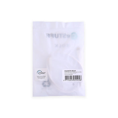 eSTUFF ES604070-BULK USB cable USB 2.0 0.5 m USB C 60 W White