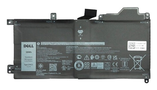 Dell D9J00 2-cell 38Wh battery for Latitude 7200 and 7210 2-in-1