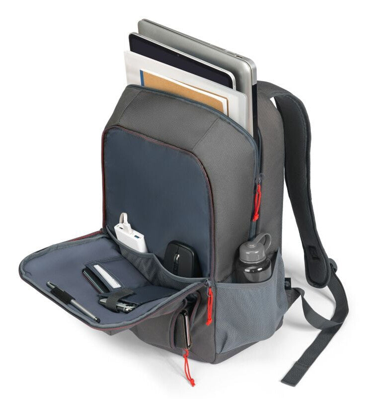 DICOTA SPIN II backpack Casual backpack Grey Polyethylene terephthalate (PET)