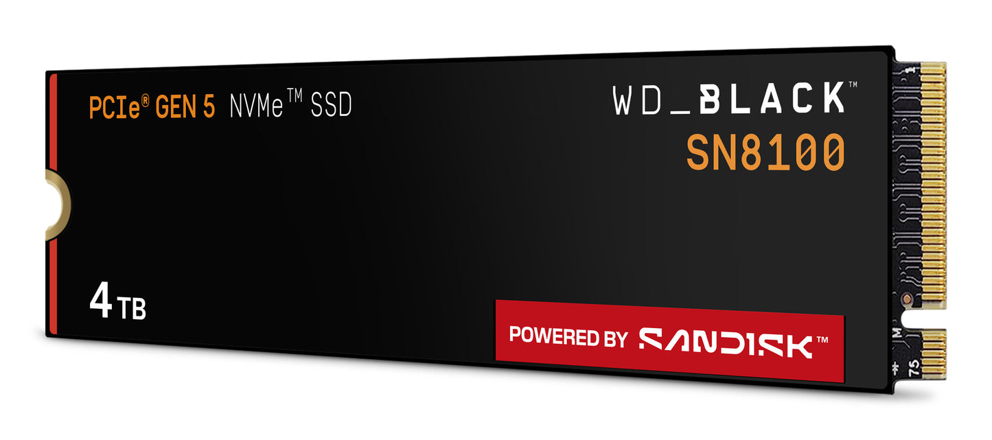 Western Digital Black WD_BLACK™ SN8100 NVMe™ SSD POWERED BY SANDISK 4 TB
