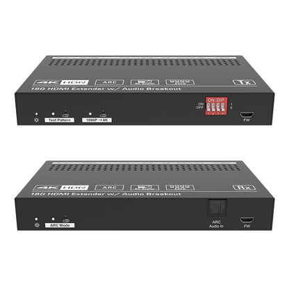 Vivolink VLHDMIEXTHDB2.0S AV extender AV transmitter & receiver Black