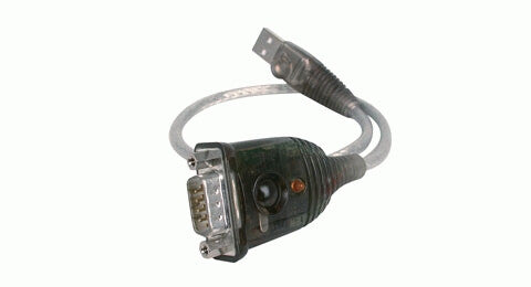 iogear USB to Serial RS-232 Adapter serial cable Grey 0.4 m USB Type-A DB-9