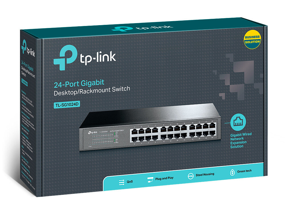 TP-Link 24-Port Gigabit Desktop/Rackmount Network Switch
