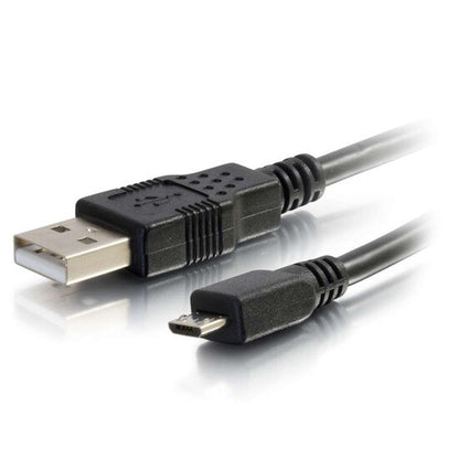 C2G 9.8ft (3m) USB 2.0 A to Micro-B Cable M/M - Black