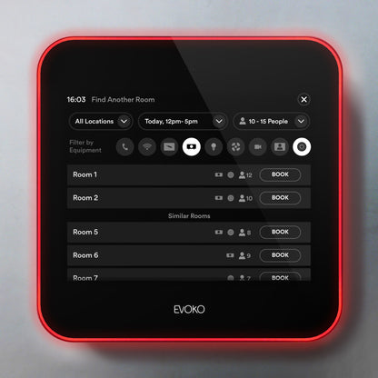 Evoko Liso 20.3 cm (8") 802.11a, 802.11b, 802.11g, Wi-Fi 4 (802.11n) Black