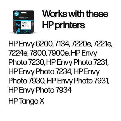 HP 303 Black Original Ink Cartridge