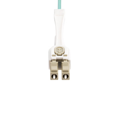 StarTech.com 5m (16.4ft) LC to LC (UPC) OM4 Multimode Fiber Optic Cable w/Push Pull Tabs, 50/125µm, 100G, Bend Insensitive, Low Insertion Loss - LSZH Fiber Jumper Cord