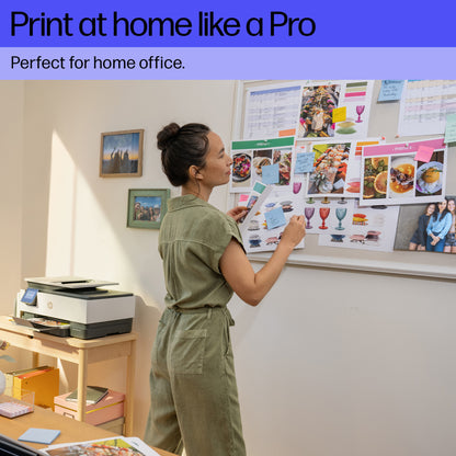 HP OfficeJet Pro 8125e Wireless All-in-One Color Printer, Instant Ink; Two-sided printing
