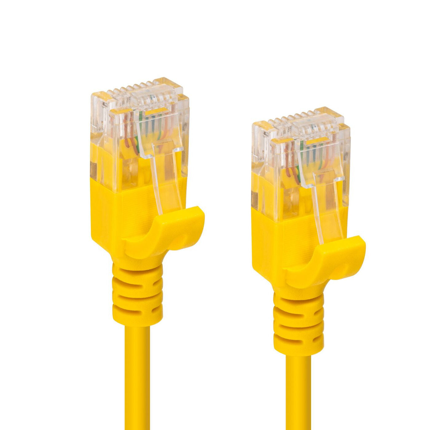 Microconnect V-UTP6A02Y-SLIM networking cable Yellow 2 m Cat6a U/UTP (UTP)