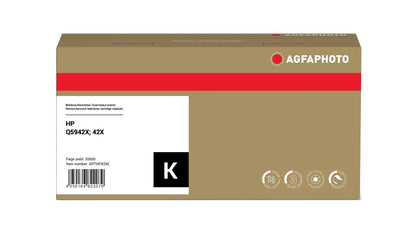AgfaPhoto Compatible Toner Cartridge, Black, Replacement for HP Q5942X, 42X, 20000 Pages