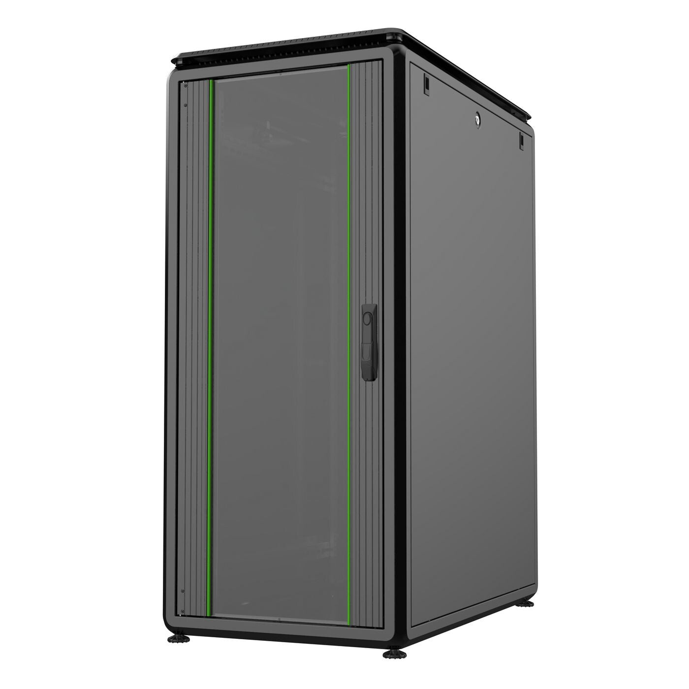 Lanview RDL26U61BL rack cabinet 26U Freestanding rack Black