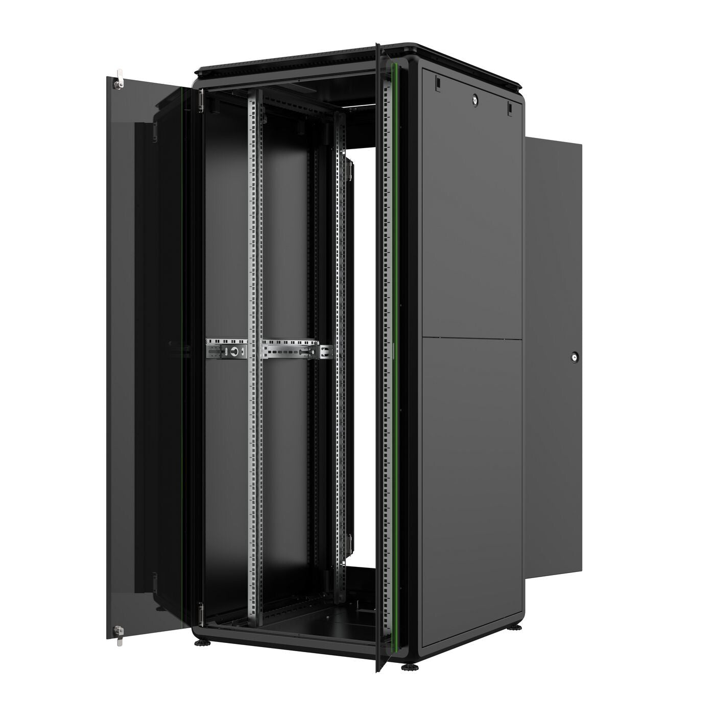 Lanview RDL36U88BL rack cabinet 36U Freestanding rack Black