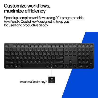HP 495K Multi-Device Dual-Mode Keyboard