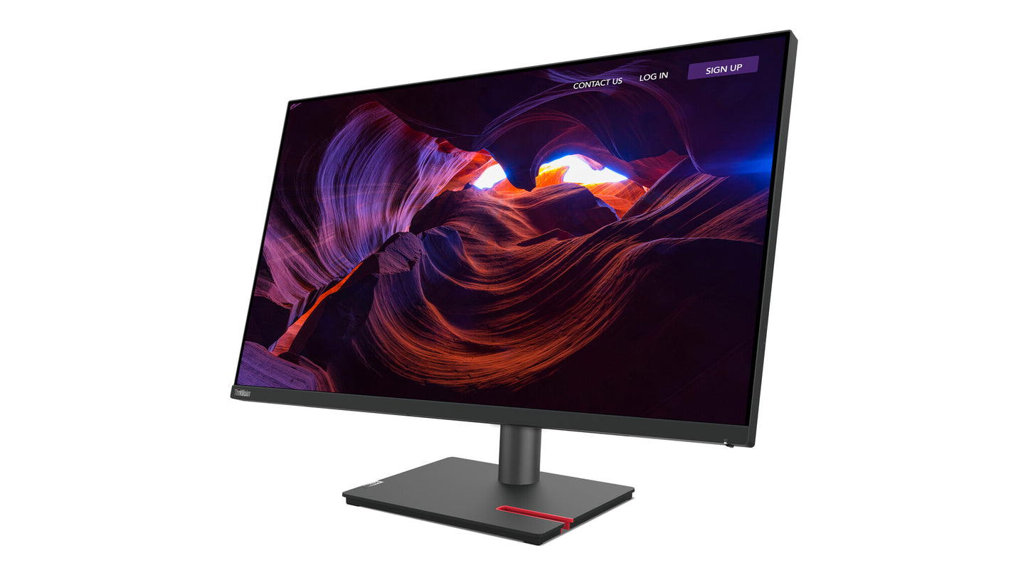 Lenovo ThinkVision P32p-30 LED display 80 cm (31.5") 3840 x 2160 pixels 4K Ultra HD Black