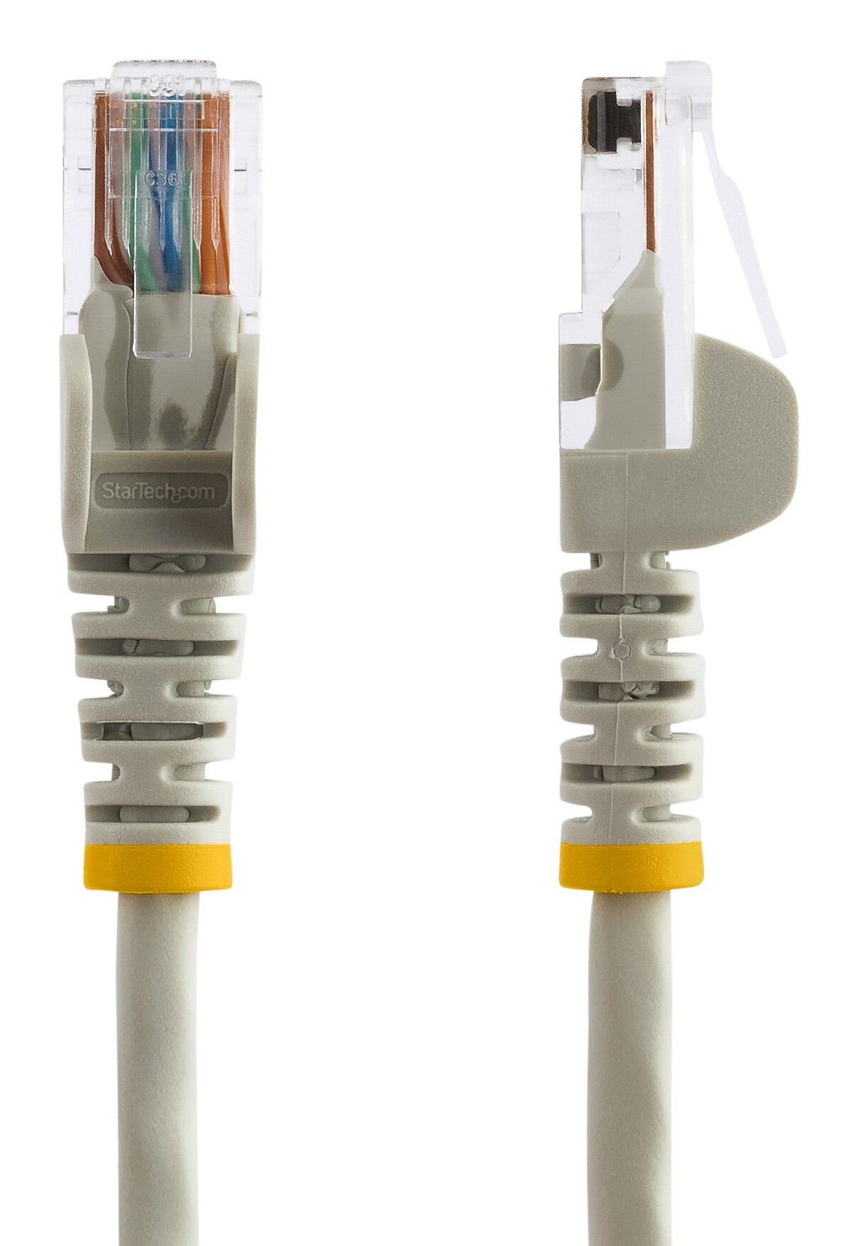 StarTech.com Cat5e Patch Cable with Snagless RJ45 Connectors - 1m, Gray