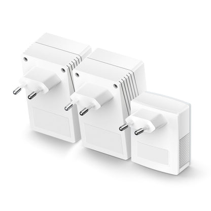 TP-Link TL-WPA4220T KIT PowerLine network adapter 300 Mbit/s Ethernet LAN Wi-Fi White 3 pc(s)