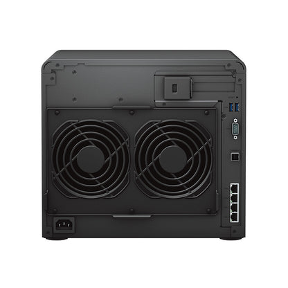 Synology DiskStation DS2422+ NAS Desktop Ryzen Embedded V1500B 4 GB DDR4 72 TB HDD DiskStation Manager Black