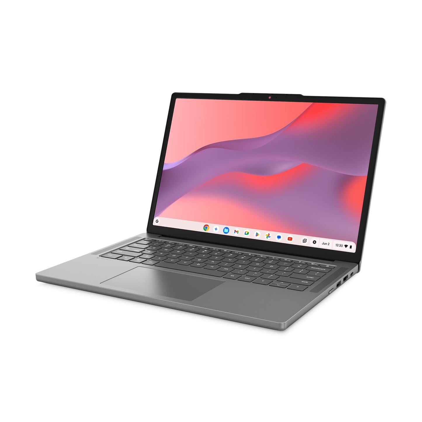 Lenovo Chrome 14M8911 MediaTek Kompanio 540 Chromebook 35.6 cm (14") WUXGA 8 GB LPDDR5x-SDRAM 128 GB UFS Wi-Fi 6E (802.11ax) ChromeOS Grey UK English