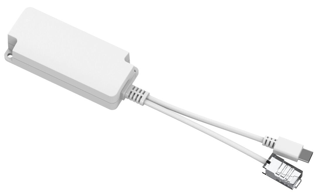 Microconnect MC-POESPLITTER-CW network splitter Power over Ethernet (PoE) White