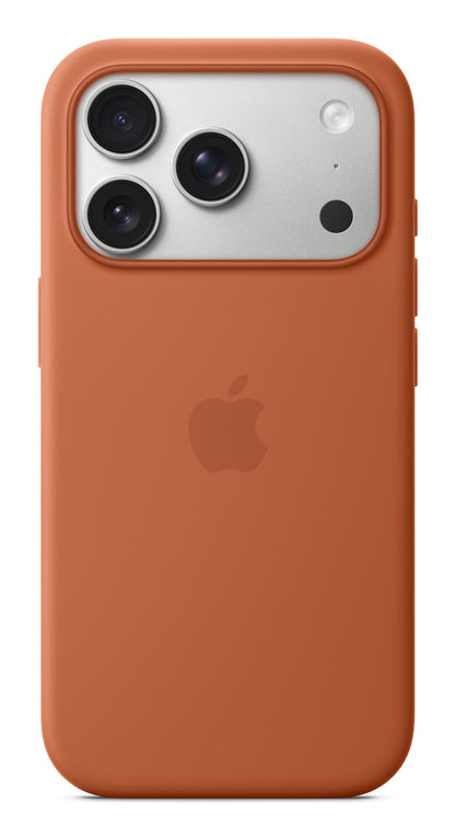 Apple iPhone 17 Pro Silicone Case with MagSafe – Orange