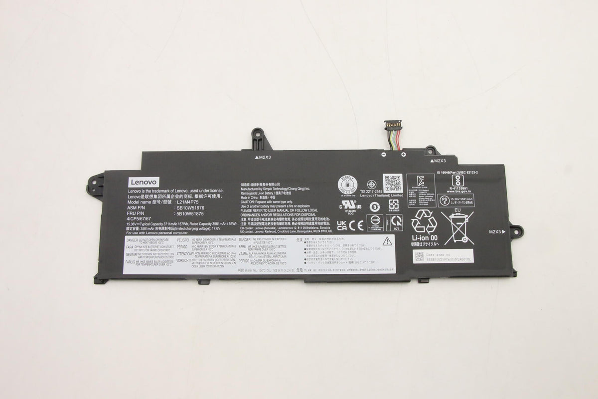 Lenovo 5B10W51875 laptop spare part Battery
