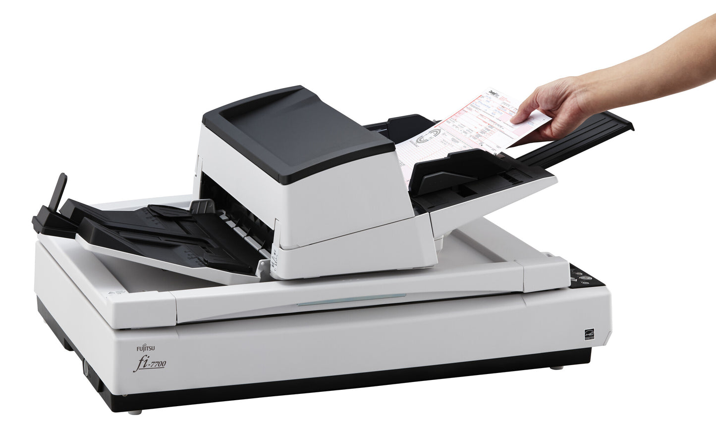 Ricoh fi-7700 Flatbed & ADF scanner 600 x 600 DPI A3 Black, White