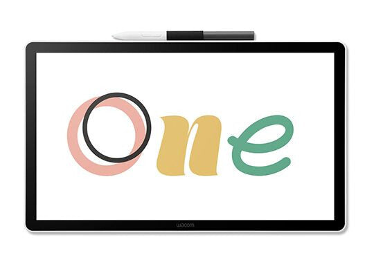 Wacom One 14 graphic tablet Black, White 2540 lpi 309 x 174 mm USB
