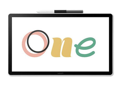 Wacom One 14 graphic tablet Black, White 2540 lpi 309 x 174 mm USB