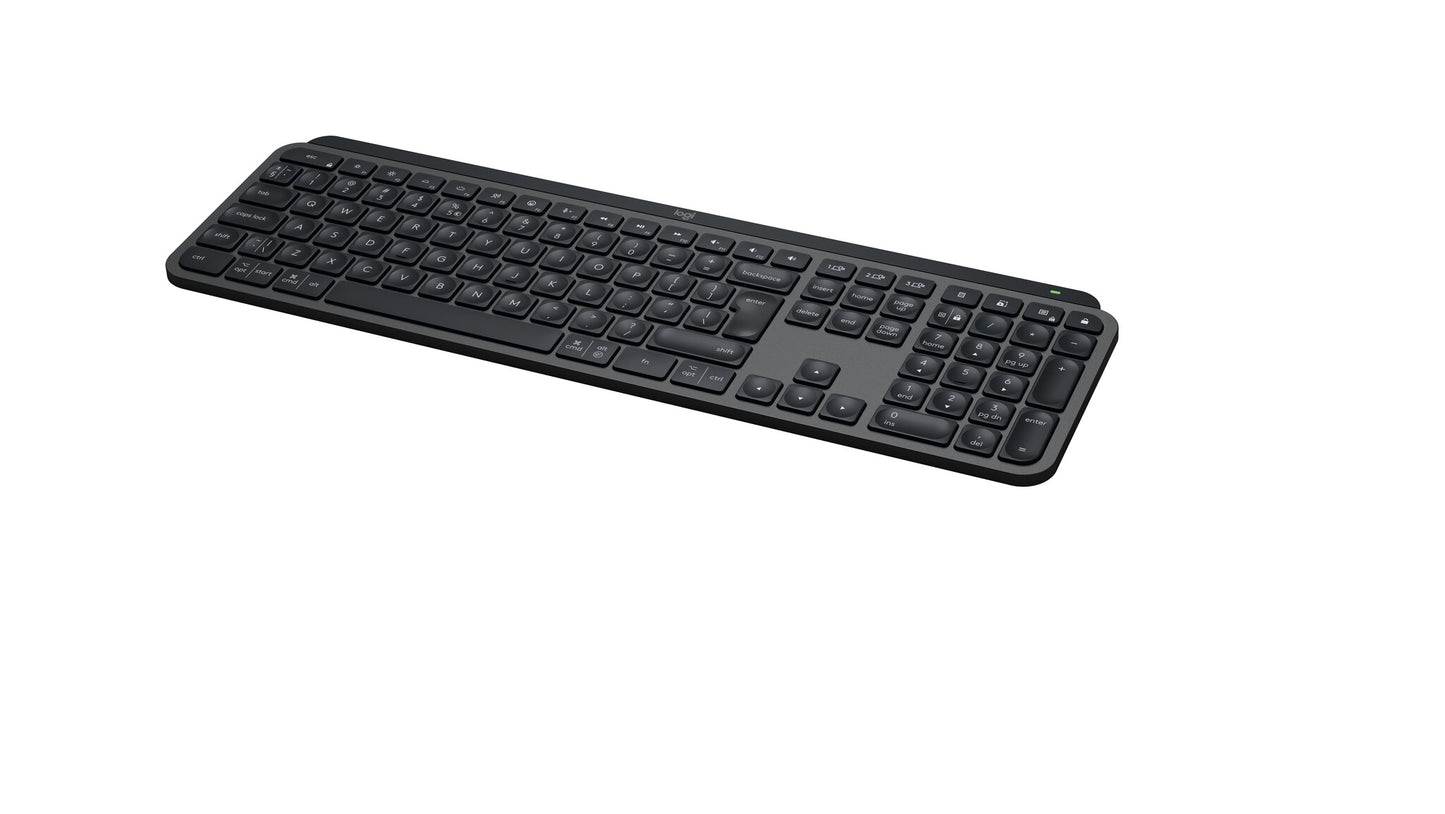 Logitech MX Keys S keyboard Universal RF Wireless + Bluetooth QWERTY US International Graphite