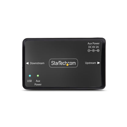 StarTech.com USB Galvanic Isolator, Up To 6KV, Electrical Noise Isolator, IP40, DIN Rail Mount, Isolated Power Filter, USB 2.0/1.1, 5V/250mA, Plug-and-Play, TAA
