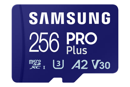 Samsung PRO Plus MB-MD256SA/EU memory card 256 GB MicroSDXC UHS-I Class 3