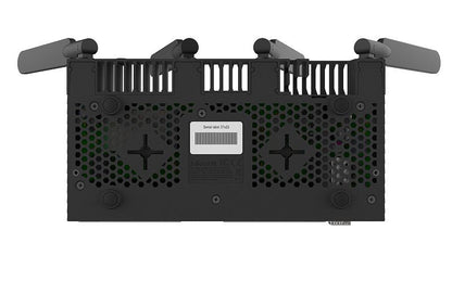 Mikrotik RB4011iGS+5HacQ2HnD-IN wireless router Gigabit Ethernet Dual-band (2.4 GHz / 5 GHz) Black