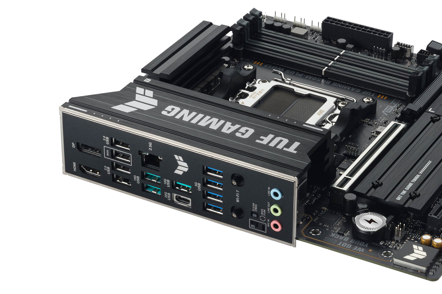 ASUS TUF GAMING B850M-PLUS WIFI7 AMD B850 Socket AM5 micro ATX