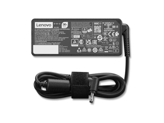Lenovo 4X21K07722 65 W indoor AC power adapter, black