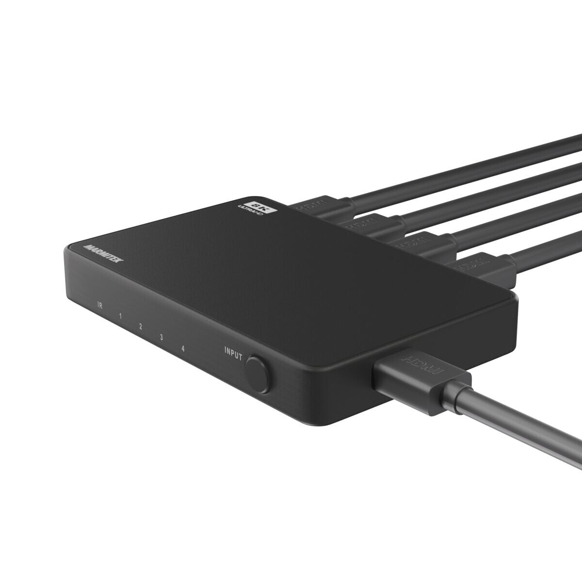 Marmitek Connect 740 – HDMI switch 8K 60Hz – 4K 120Hz – HDMI 2.1 – 4 in / 1 out