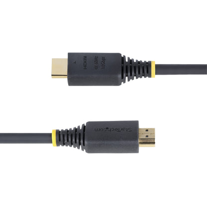StarTech.com 8ft (2.4m) Premium Certified High Speed HDMI Cable, 4K 60Hz/1440p 144Hz, HDR10/HDCP 2.2/ARC, 18Gbps, UHD HDMI 2.0 Cord for TV/Monitor/Display, TPE Jacket