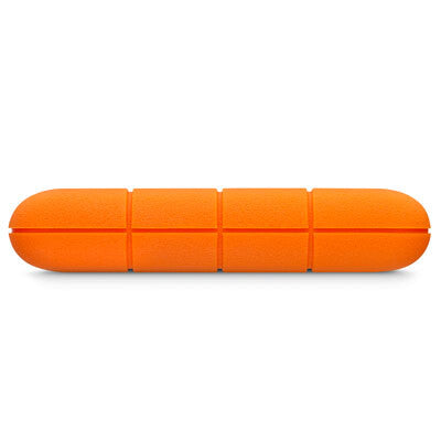 LaCie Rugged Mini external hard drive 2 TB 5400 RPM Micro-USB B 3.2 Gen 1 (3.1 Gen 1) Orange, Silver