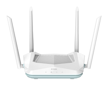 D-Link EAGLE PRO AI AX1500 Smart Router wireless router Gigabit Ethernet Dual-band (2.4 GHz / 5 GHz) White
