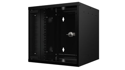 Lanview RSM06U30MNBL rack cabinet 6U Wall mounted rack Black