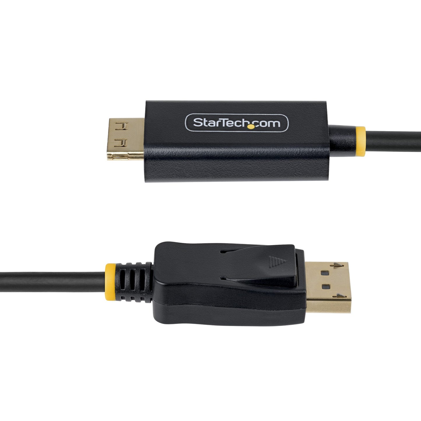 StarTech.com 15ft (4.5m) DisplayPort to HDMI Adapter Cable with Gripping Connectors, 4K 60Hz, HDR, Uni-Directional DP to HDMI Video Converter, DP Desktop to HDMI Monitor