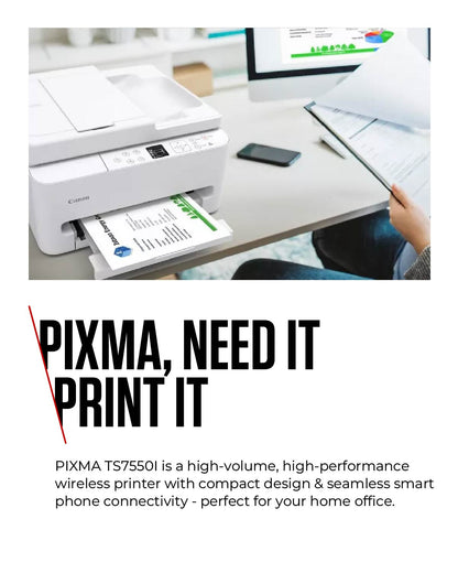 Canon PIXMA TS7550i Inkjet A4 1200 x 1200 DPI Wi-Fi