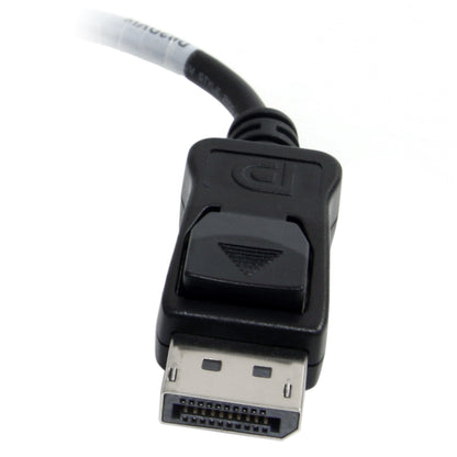 StarTech.com DisplayPort to DVI Adapter - Active DisplayPort to DVI-D Adapter/Video Converter 1080p - DP 1.2 to DVI Monitor Cable Adapter Dongle - DP to DVI Adapter - Latching DP Connector