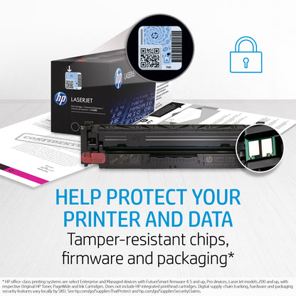 HP 124A Black Original LaserJet Toner Cartridge